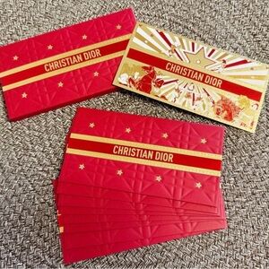 2026 Official Gift Box of 8pcs Designer Dior New Year Lucky Money Packet Sealed